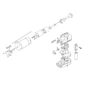 Motor for PB1100 fly operator