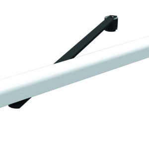 Special slide arm for push outwards reveals up to 150mm