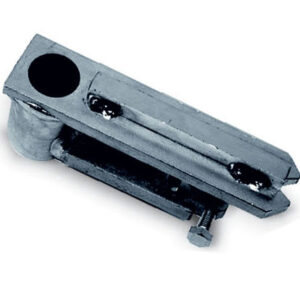 Transmission lever for FROG with adjustable opening stop