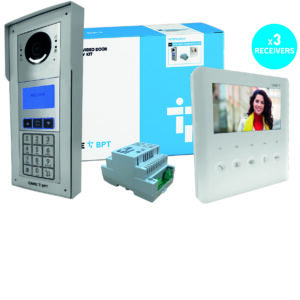 MTM 3 Way Video with Digi Keypad Surface Kit to PLX Handset