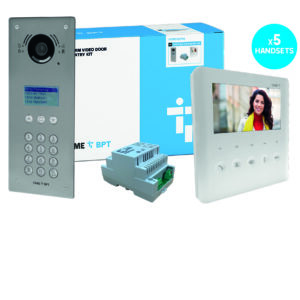 VRM 5 Way Video with Digi Keypad Flush Kit to PLX Handset
